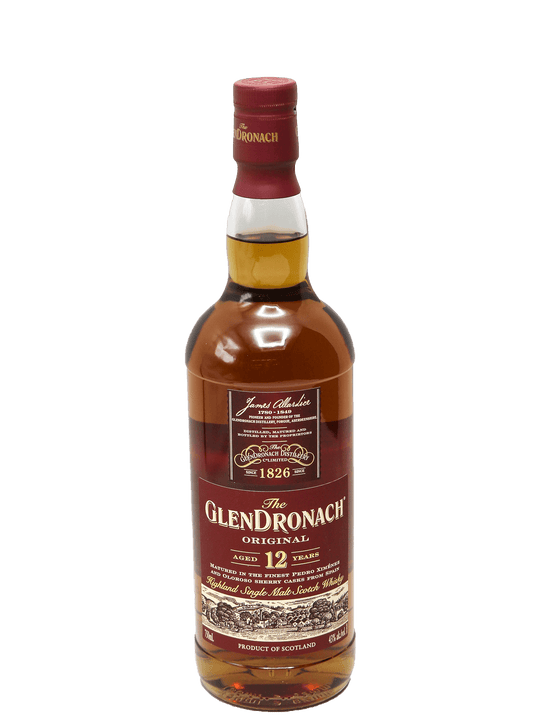 Glendronach 12 Year Single Malt Scotch 750ml-Bottle Barn