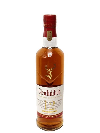 Glenfiddich 12 Year Sherry Cask Single Malt Scotch Whiskey 750ml