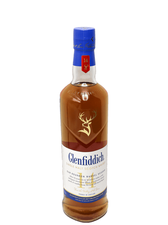 Glenfiddich 14 Year Single Malt Scotch 750ml-Bottle Barn