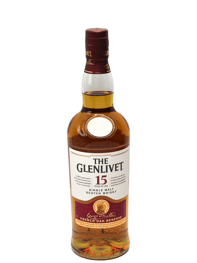 Glenlivet 15 Year Single Malt Scotch 750ml