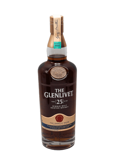 Glenlivet 25 Year Single Malt Scotch Whisky 750ml