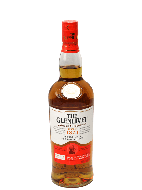 Glenlivet Caribbean Reserve Single Malt Scotch 750ml-Bottle Barn