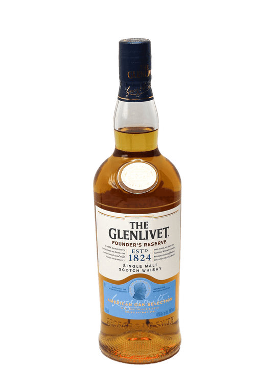 Glenlivet Founder's Reserve Single Malt Scotch 750ml-Bottle Barn