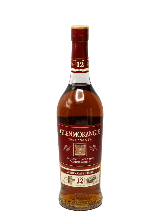 Glenmorangie The Lasanta 12 Year Single Malt Scotch Whisky 750ml-Bottle Barn