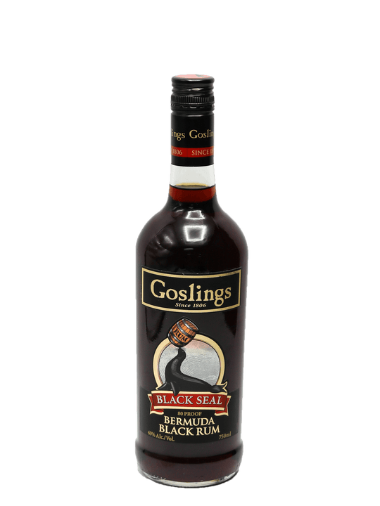 Gosling's Black Seal Rum 750ml-Bottle Barn