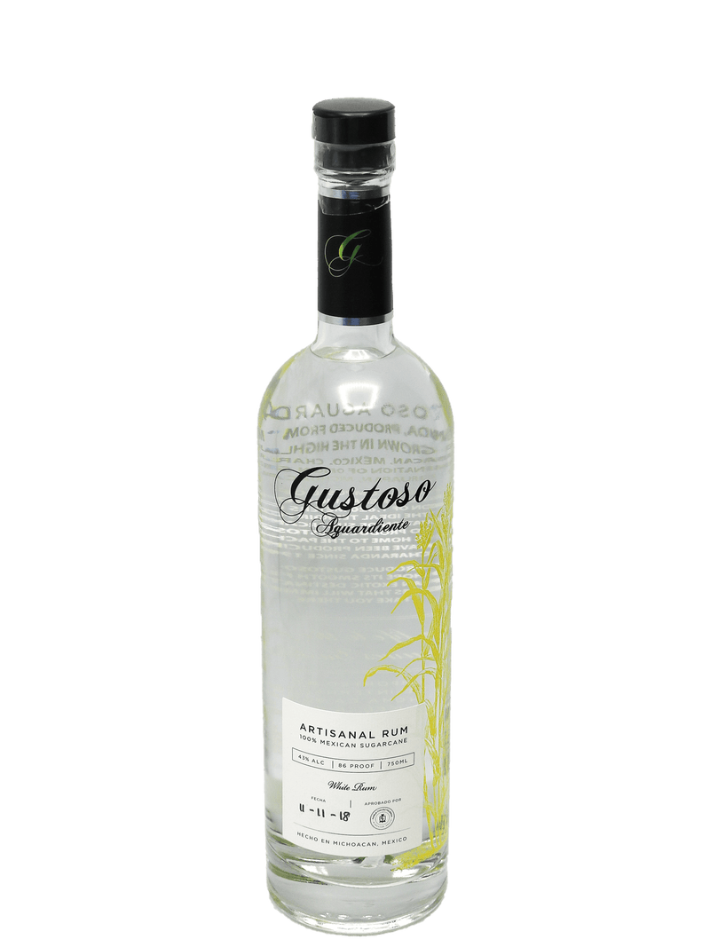 Gustoso Aguardiente Mexican Sugarcane Rum 750ml