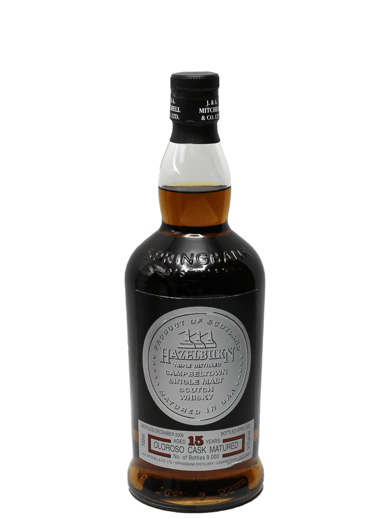 Hazelburn Oloroso Cask 15 Year Single Malt Scotch Whisky 700ml