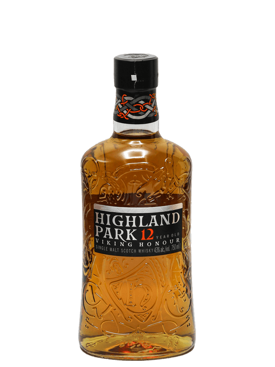 Highland Park Viking Honour 12 Year Single Malt Scotch Whisky 750ml-Bottle Barn