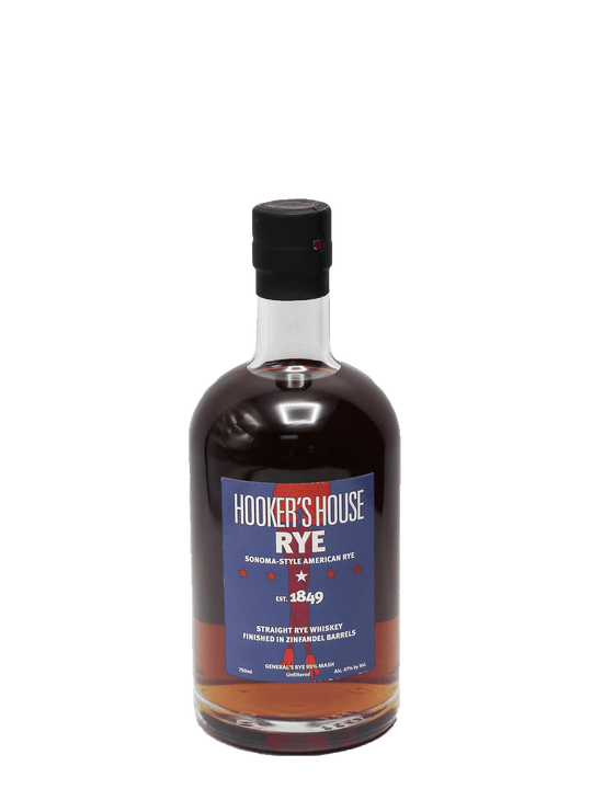 Hooker's House Rye Whiskey 750ml-Bottle Barn
