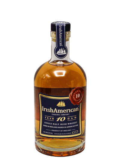 IrishAmerican 10 Year Single Malt Irish Whiskey 750ml