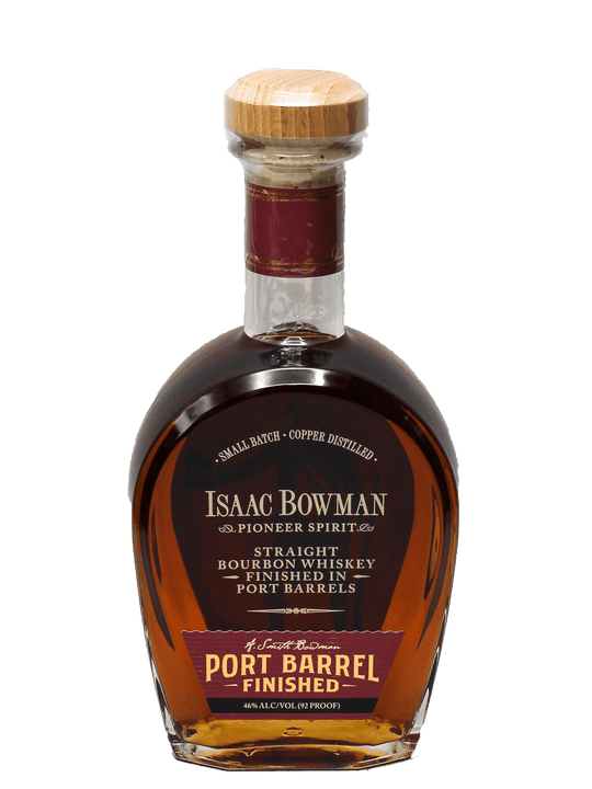 Isaac Bowman Port Barrel Finish Bourbon Whiskey 750ml-Bottle Barn
