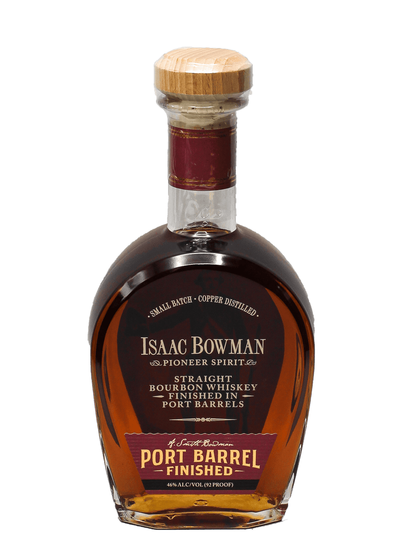 Isaac Bowman Port Barrel Finish Bourbon Whiskey 750ml