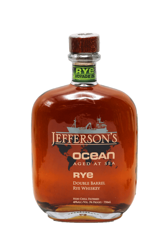 Jefferson's Ocean Aged At Sea Rye Whiskey 750ml-Bottle Barn