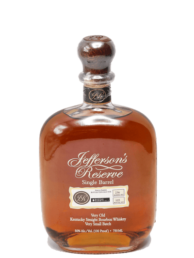 Jefferson's Very Old Bottle Barn Barrel Select Bourbon 750ml