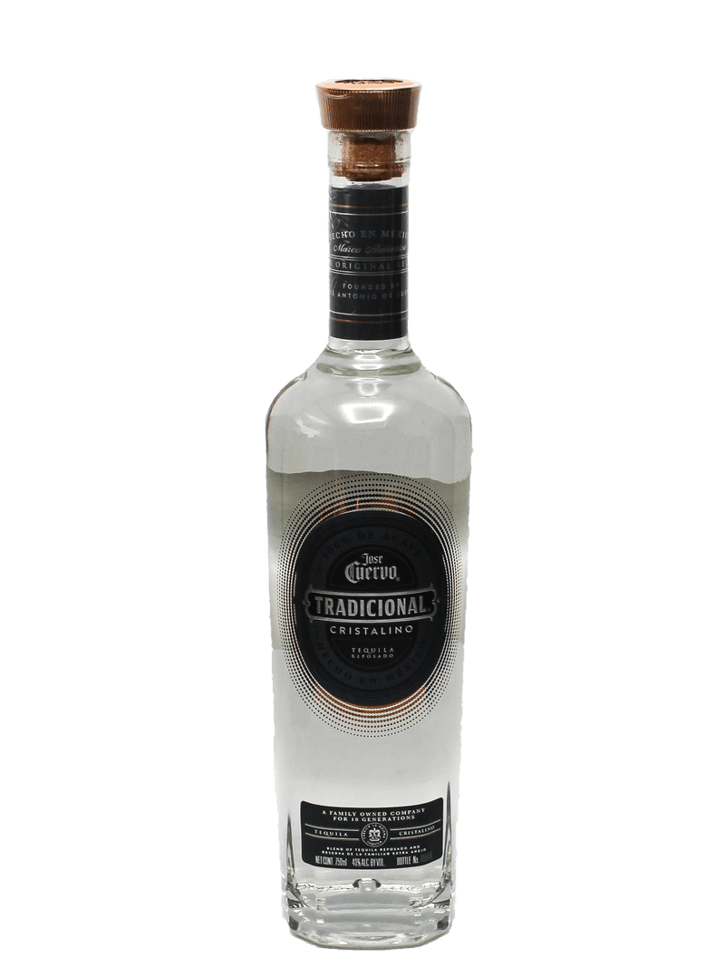 Jose Cuervo Tradicional Tequila Reposado Cristalino 750ml-Bottle Barn