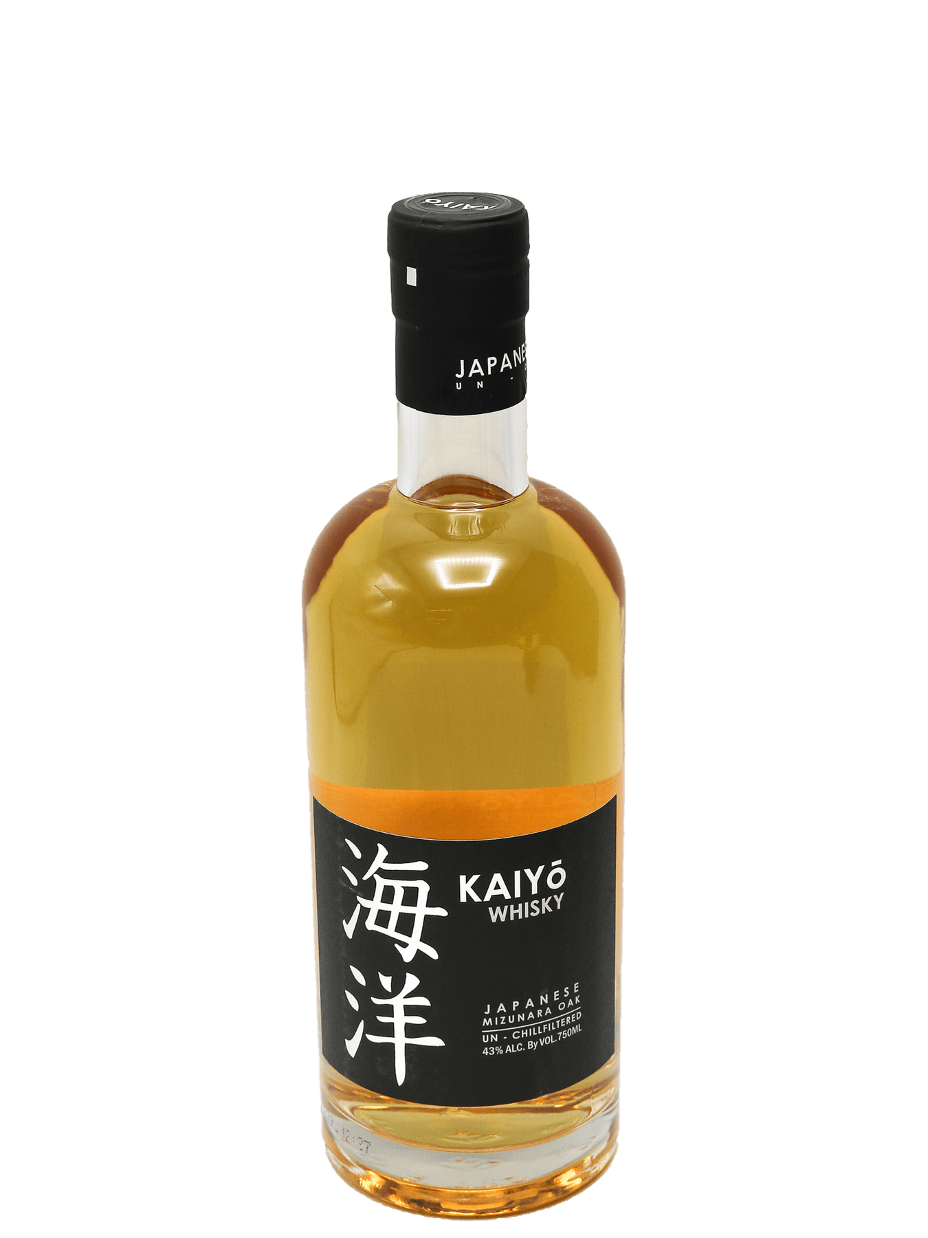 Kaiyo Mizunara Oak Japanese Whisky 750ml Bottle Barn