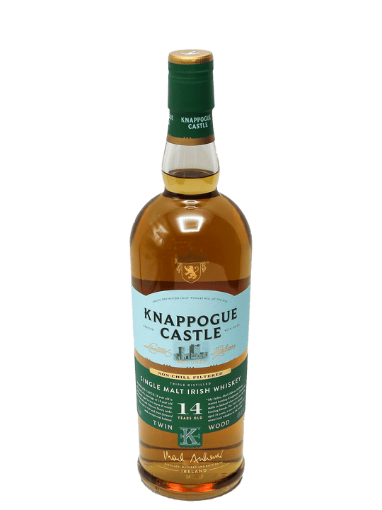 Knappogue 14 Year Single Malt Irish Whiskey 750ml-Bottle Barn