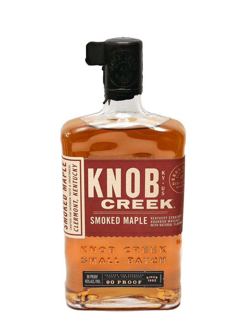 Knob Creek Smoked Maple Bourbon Whiskey 750ml-Bottle Barn