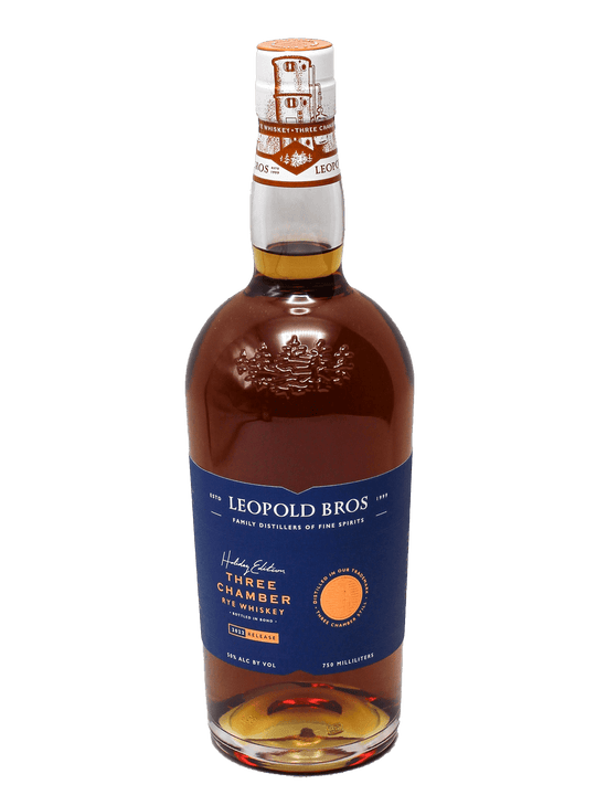 Leopold Bros Holiday Edition Three Chamber Rye Whiskey 750ml-Bottle Barn
