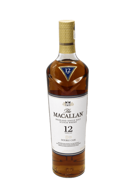 Macallan 12 Year Double Cask Single Malt Whisky 750ml-Bottle Barn