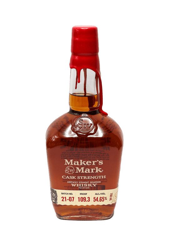 Maker's Mark Cask Strength Bourbon Whiskey 750ml-Bottle Barn