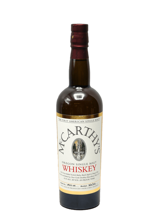 McCarthy's Oregon Single Malt Whiskey 750ml-Bottle Barn