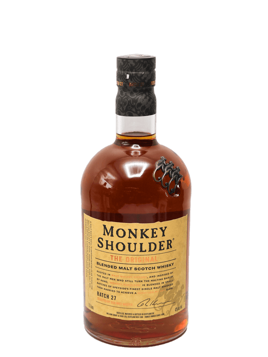 Monkey Shoulder Blended Scotch Whisky 1.75L (Available in store pick-up only)-Bottle Barn