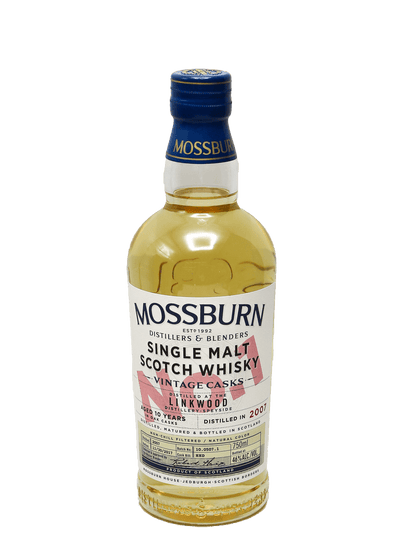 Mossburn 10 Year No.1 Linkwood Single Malt Scotch Whisky 750ml