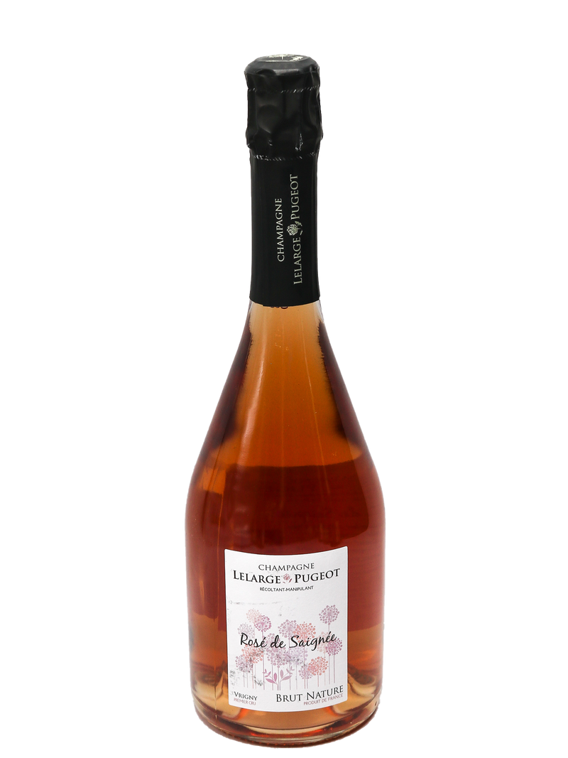 NV Champagne Lelarge-Pugeot Rose de Saignee Brut Nature