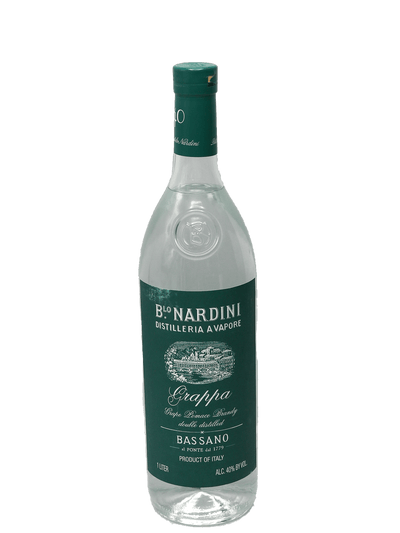 Nardini Grappa Bassano Green Label 1 Liter