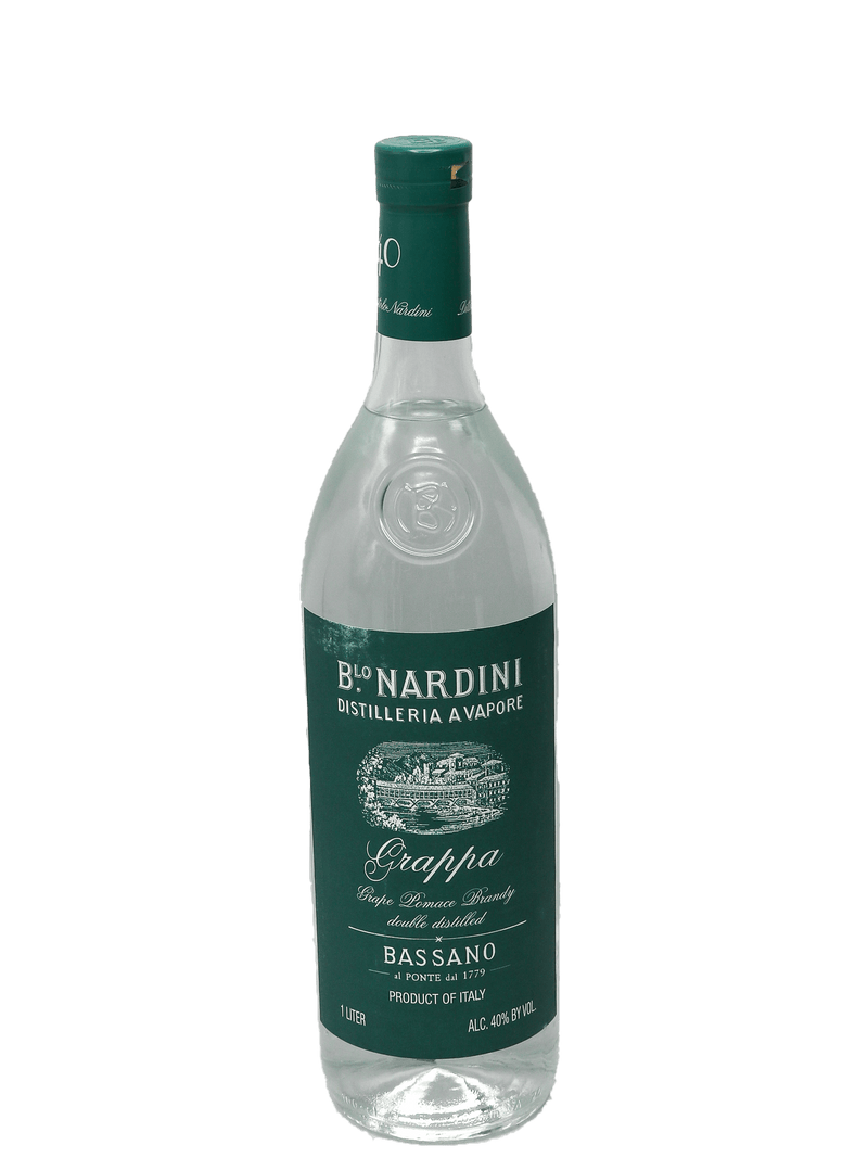 Nardini Grappa Bassano Green Label 1 Liter