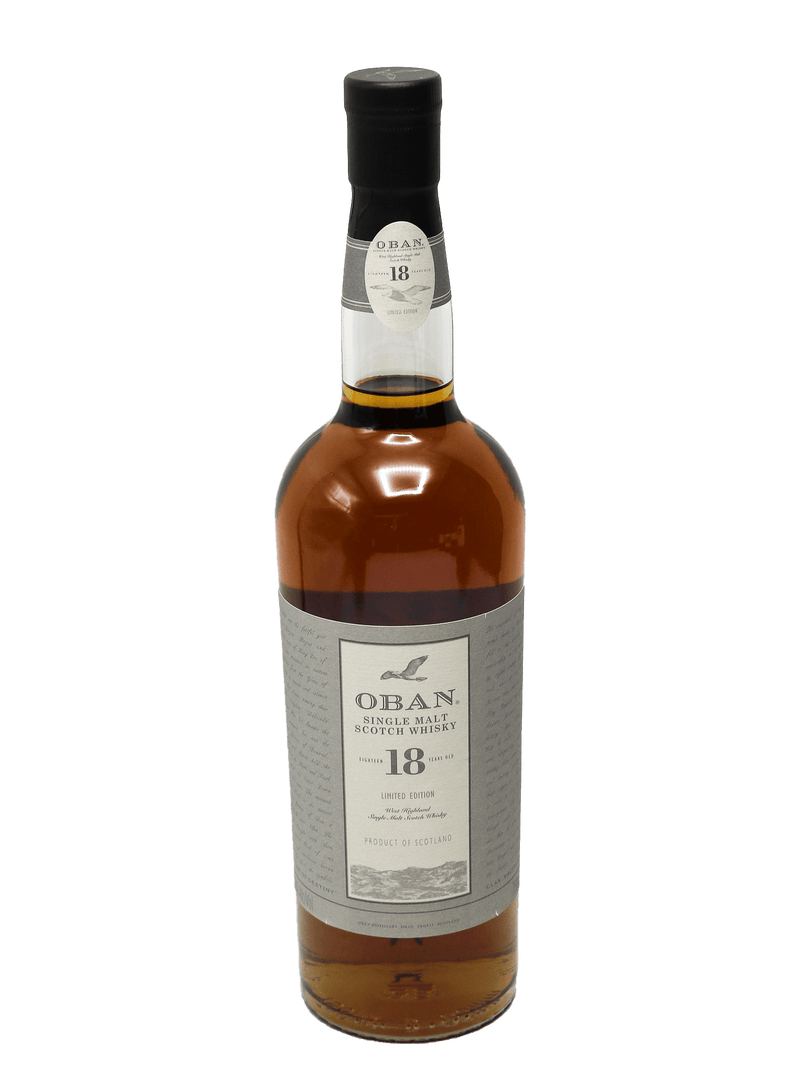 Oban 18 Years Old Single Malt Scotch Whisky 750ml