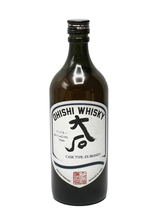 Ohishi Ex-Brandy Cask Japanese Whisky 750ml-Bottle Barn