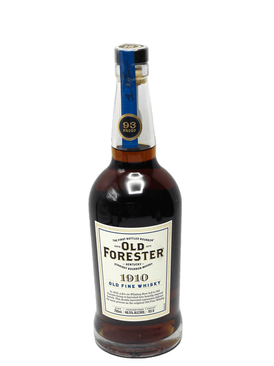 Old Forester 1910 Old Fine Kentucky Straight Bourbon Whiskey 750ml-Bottle Barn