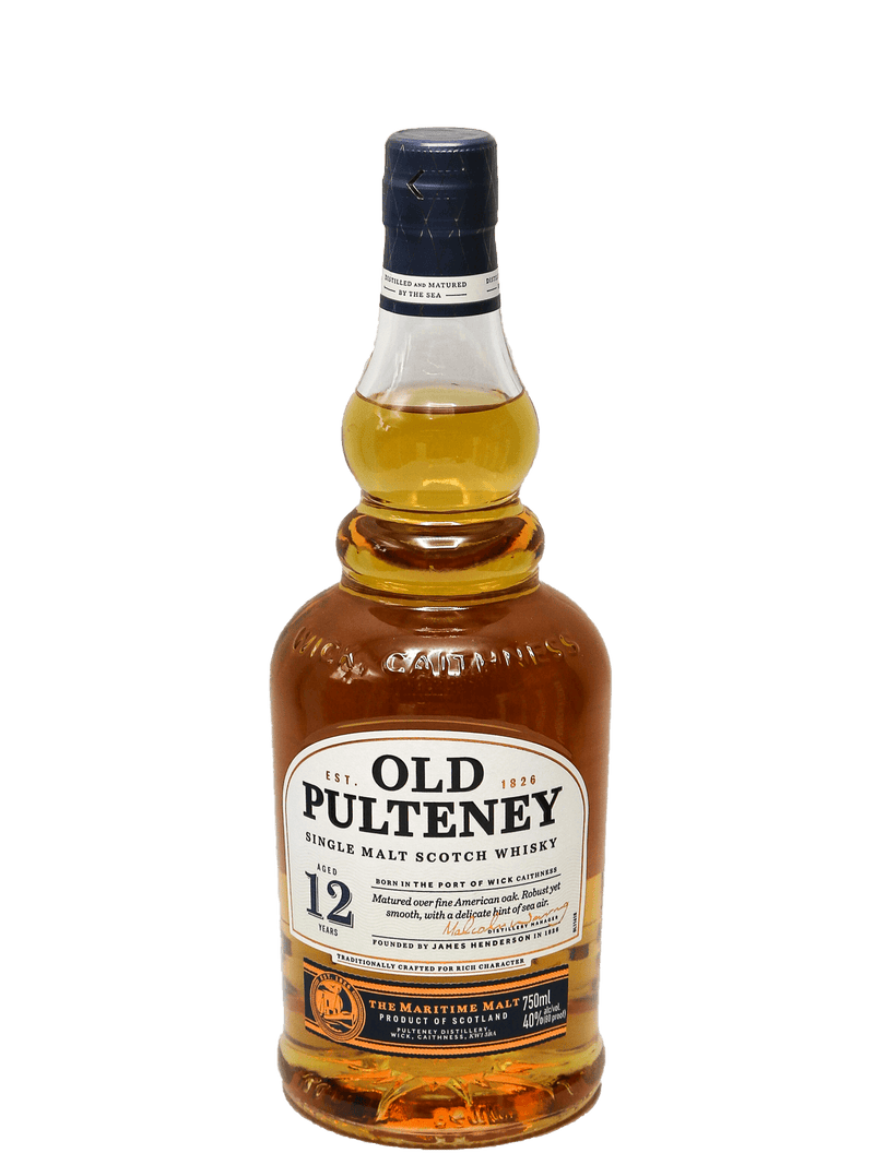 Old Pulteney 12 Year Single Malt Scotch Whisky 750ml