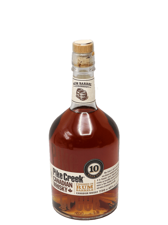 Pike Creek 10 Year Rum Finished Canadian Whisky-Bottle Barn
