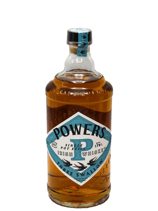 Powers Three Swallow Irish Whiskey 750ml-Bottle Barn