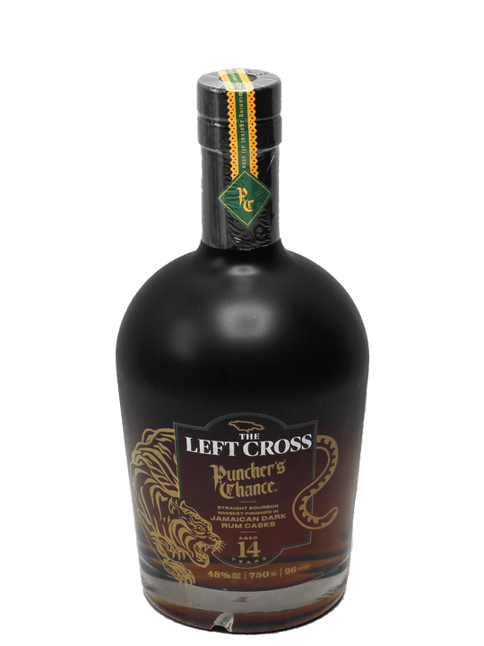 Puncher's Chance The Left Cross 14 Year Straight Bourbon Whiskey 750ml-Bottle Barn