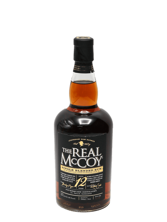 Real McCoy Rum 12 Year 750ml-Bottle Barn