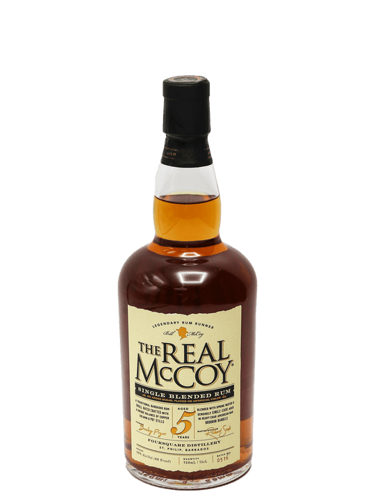 Real McCoy Rum 5 Year 750ml-Bottle Barn