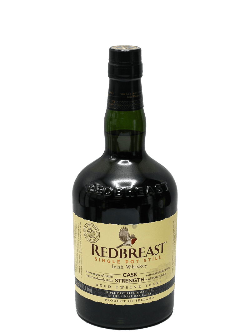 Redbreast 12 Year Cask Strength Irish Whiskey 750ml