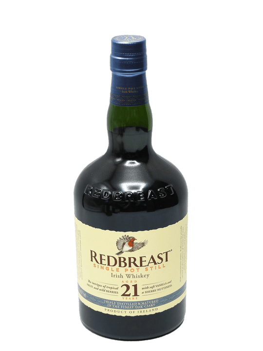 Redbreast 21 Year Single Pot Still Irish Whiskey 750ml-Bottle Barn