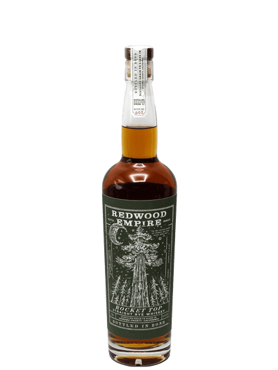 Redwood Empire Rocket Top Straight Rye Whiskey 750ml
