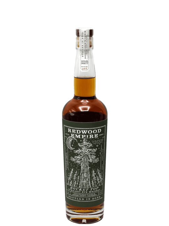 Redwood Empire Rocket Top Straight Rye Whiskey 750ml-Bottle Barn