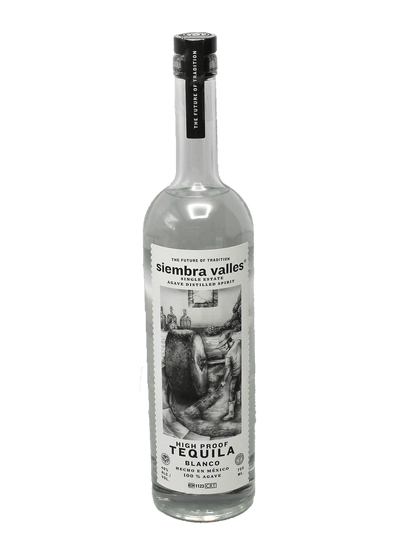 Siembra Valles High Proof Tequila Blanco 750ml