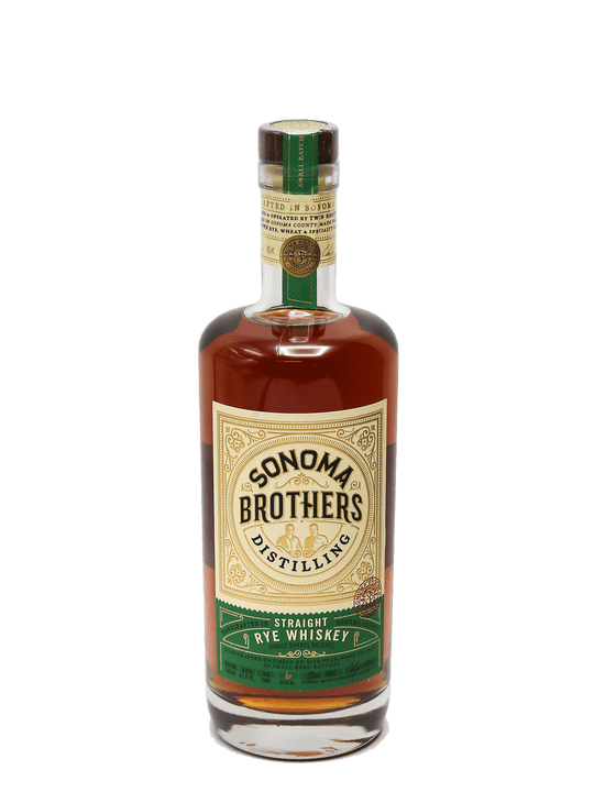 Sonoma Brothers Rye Whiskey 750ml-Bottle Barn