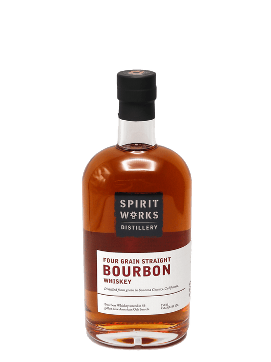 Spirit Works Four Grain Straight Bourbon 750ml-Bottle Barn