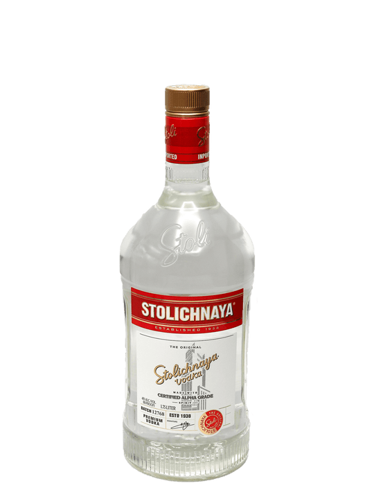 Stolichnaya Vodka 1.75L (Available in store pick-up only)-Bottle Barn