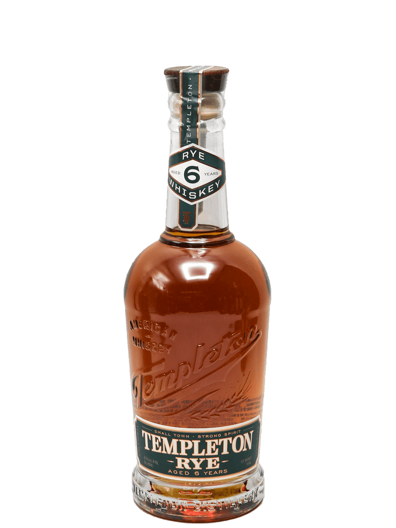 Templeton 6 Year Rye Whiskey 750ml 