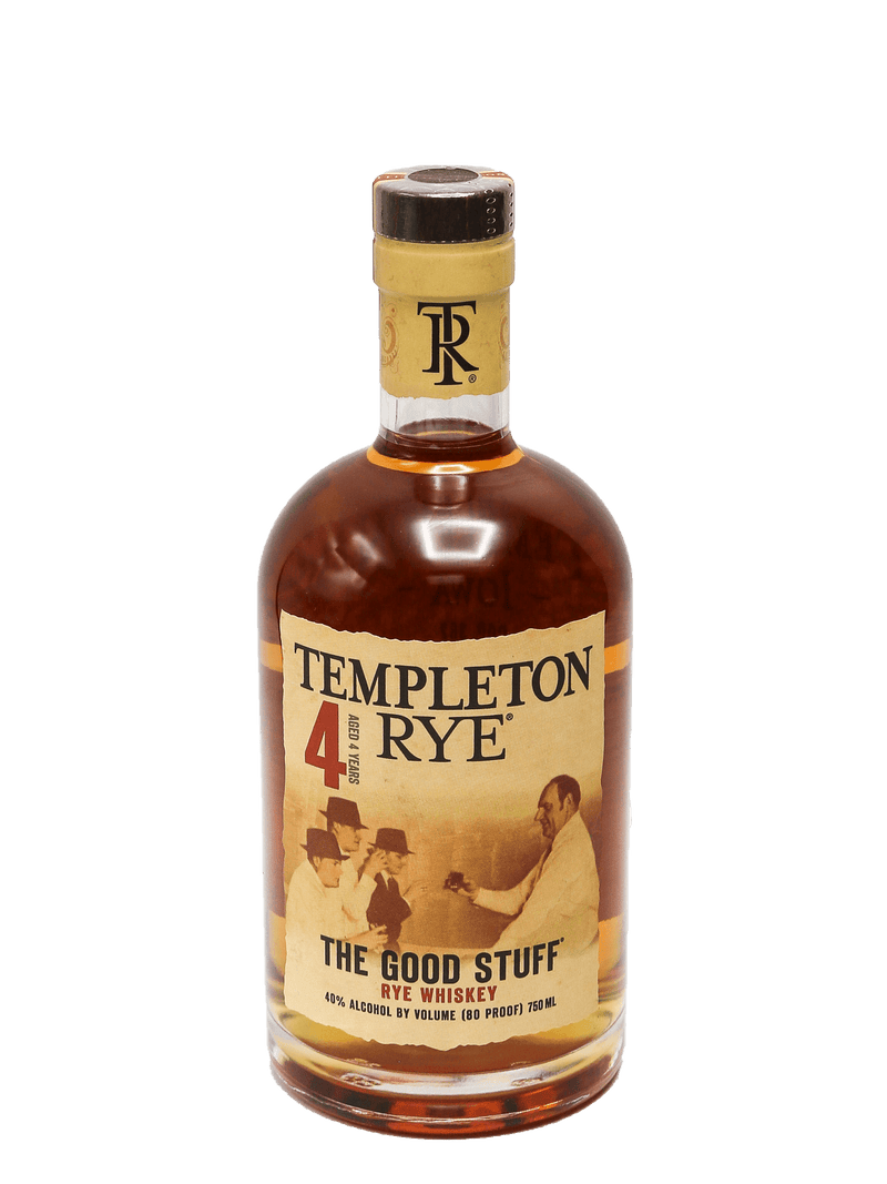Templeton Rye Whiskey 4 Year 750ml
